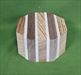 Zebrawood, Black Walnut & Maple Segmented Bowl Blank ~ 6 x 3 ~ $39.99 #447